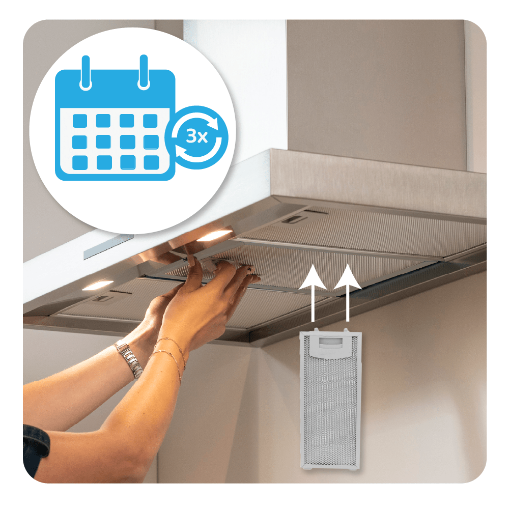 Filtro metálico 250x110mm compatible con Neff 11022470