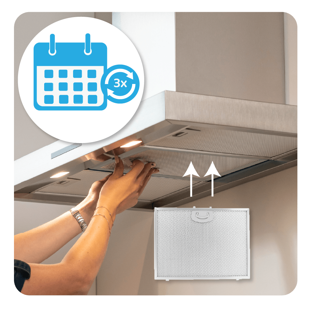 Filtro metálico 300x225mm compatible con Airone ACFMAA9X30X22MC000