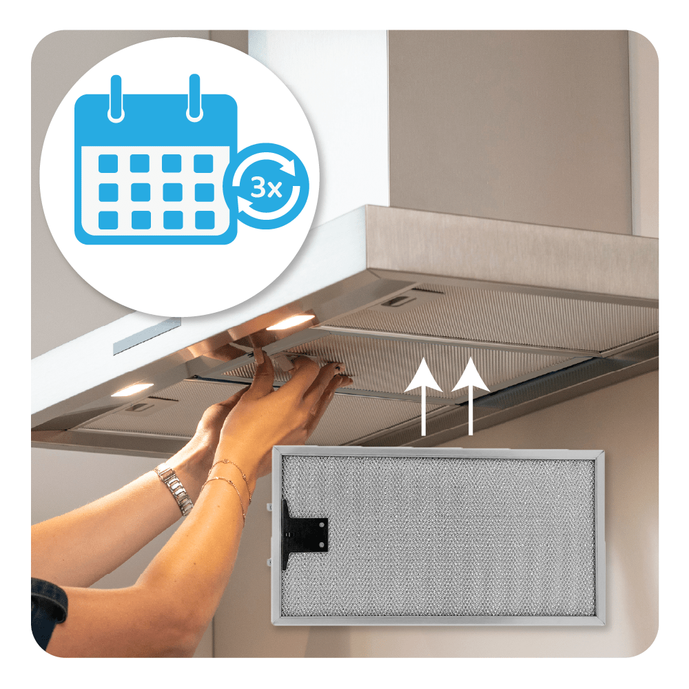 Filtro metálico 320x171mm compatible con Miele 8258211