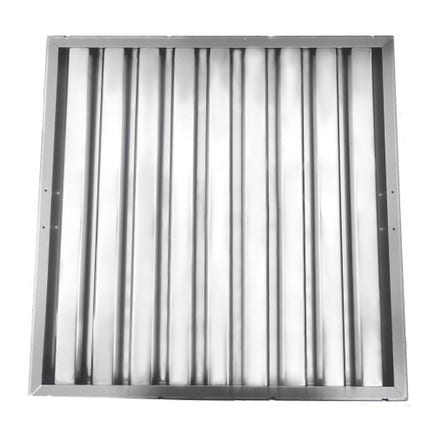 Filtro de lamas 500x400x25mm (Tipo B) compatible con campana extractora de hostelería