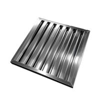 Filtro de lamas 400x400x25mm (Tipo B) compatible con Campana de extracción para Hostelería