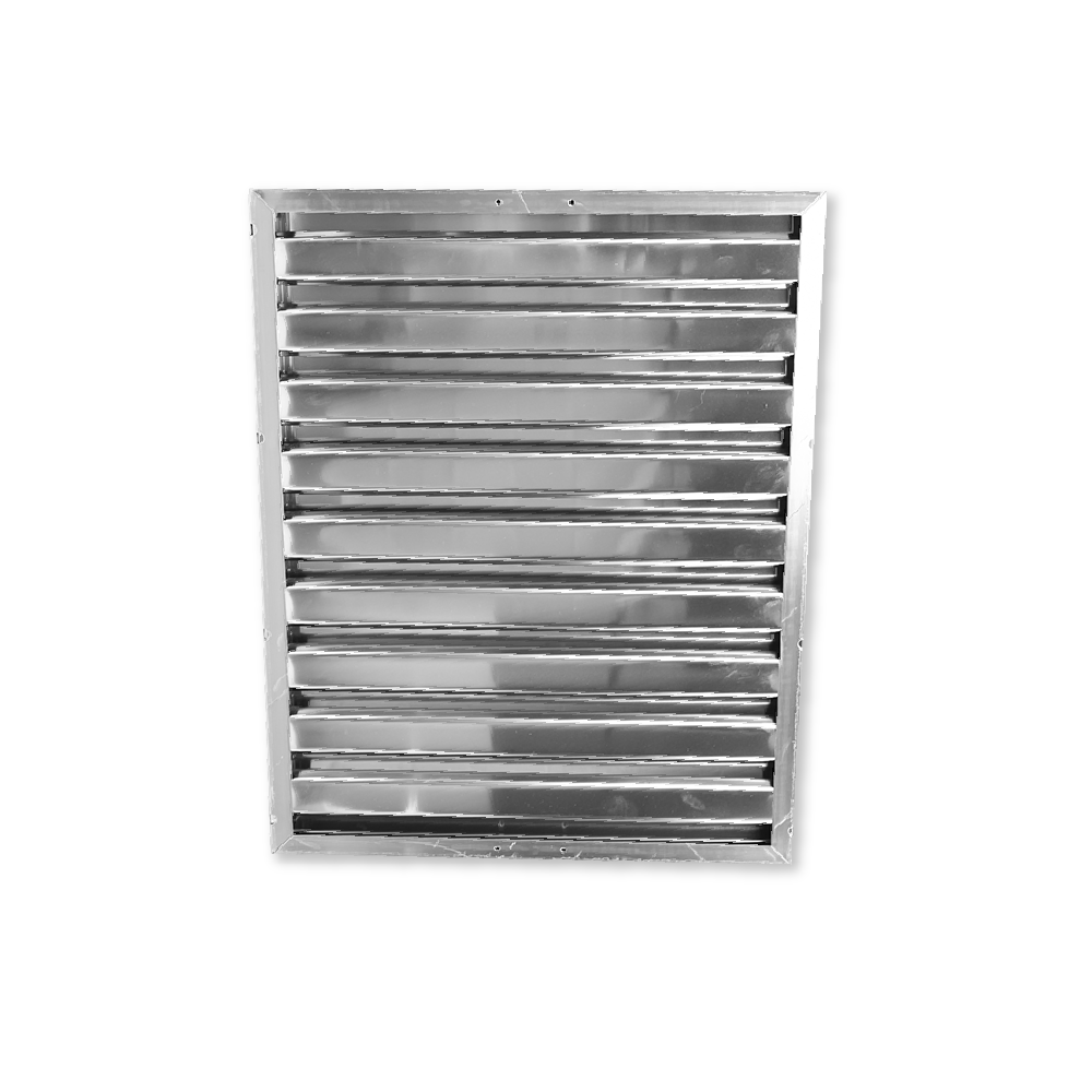 Filtro de lamas Plata 400x500x25mm para extractor de hostelería