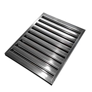 Filtro de lamas Plata 400x500x25mm compatible con Campana de extracción para hostelería