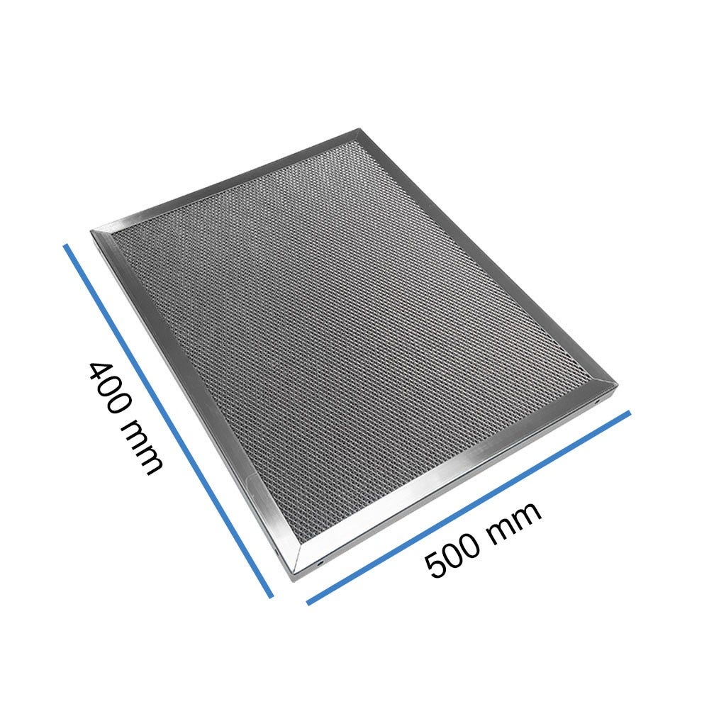 Filtro de malla 400x500x20mm INOX