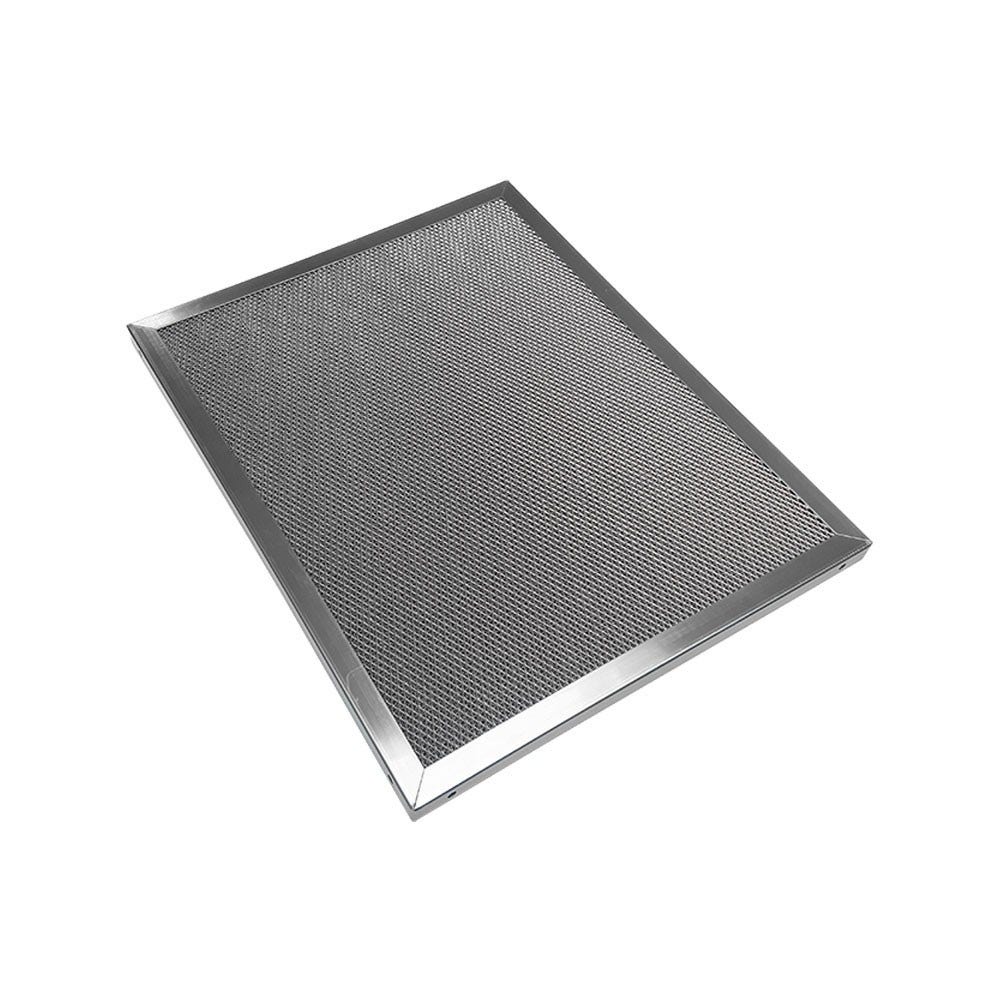 Filtro de malla de acero inoxidable 400x500x20mm compatible con campana extractora de cocina