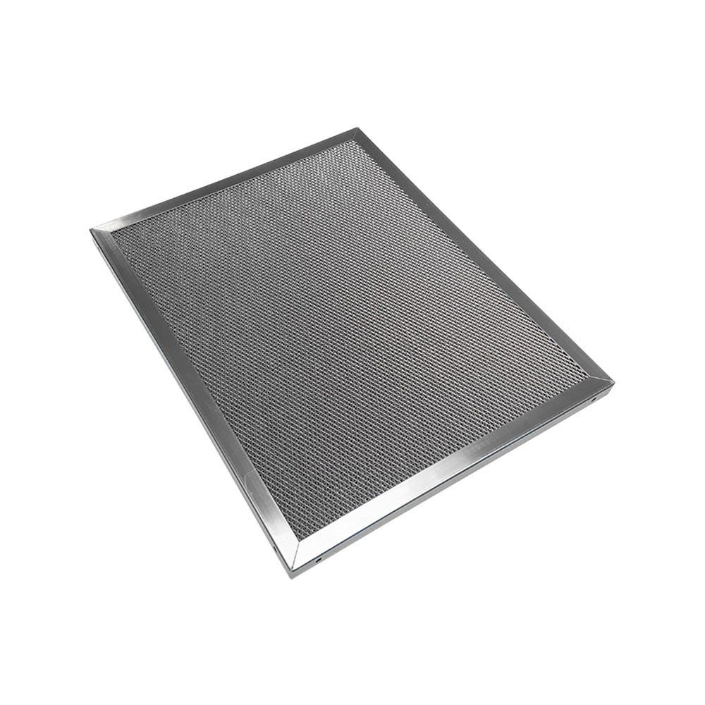 Filtro de malla de acero inoxidable 500x400x25mm compatible con campana extractora de cocina