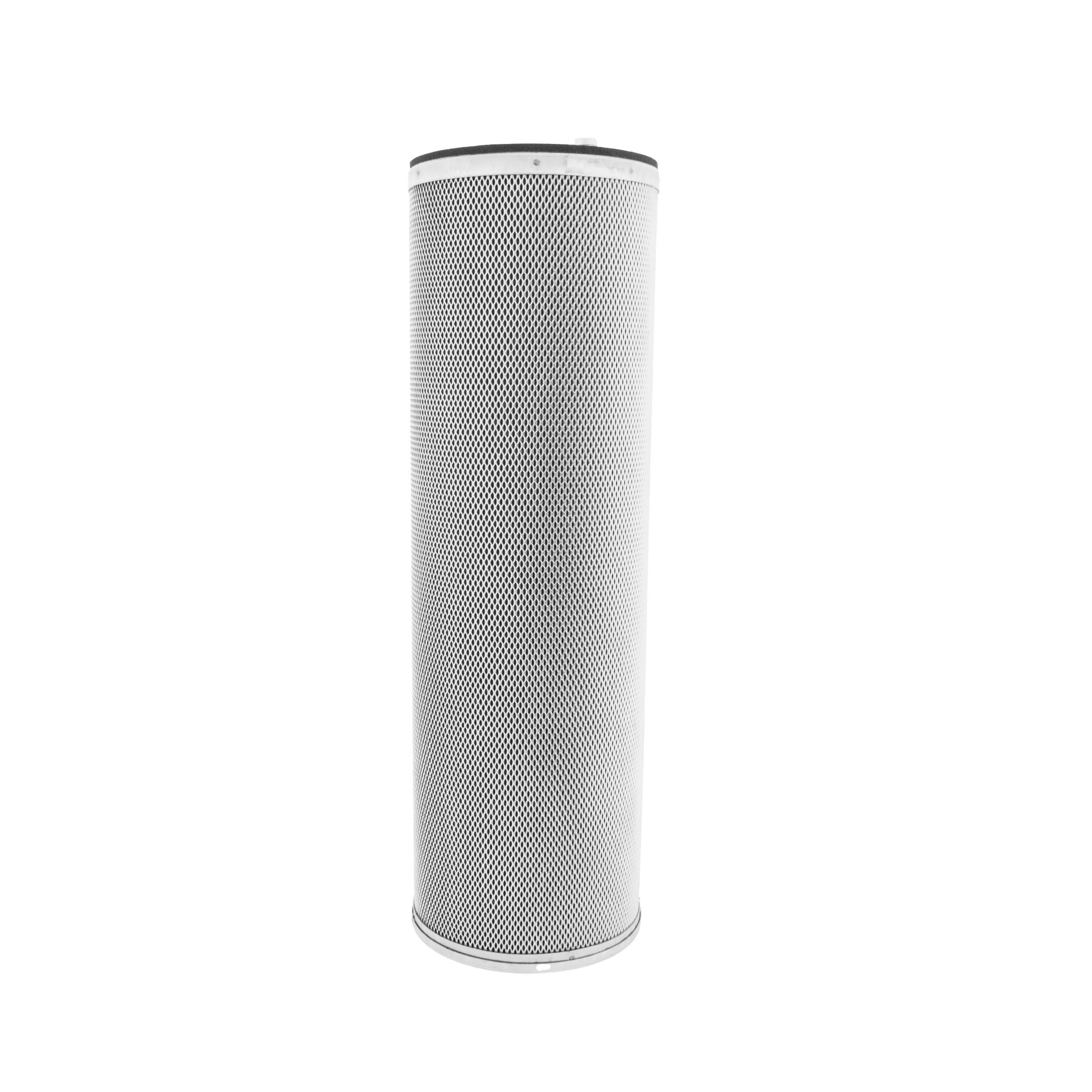 Filtro de carbón activo ⌀140x450 mm para extractor de hostelería
