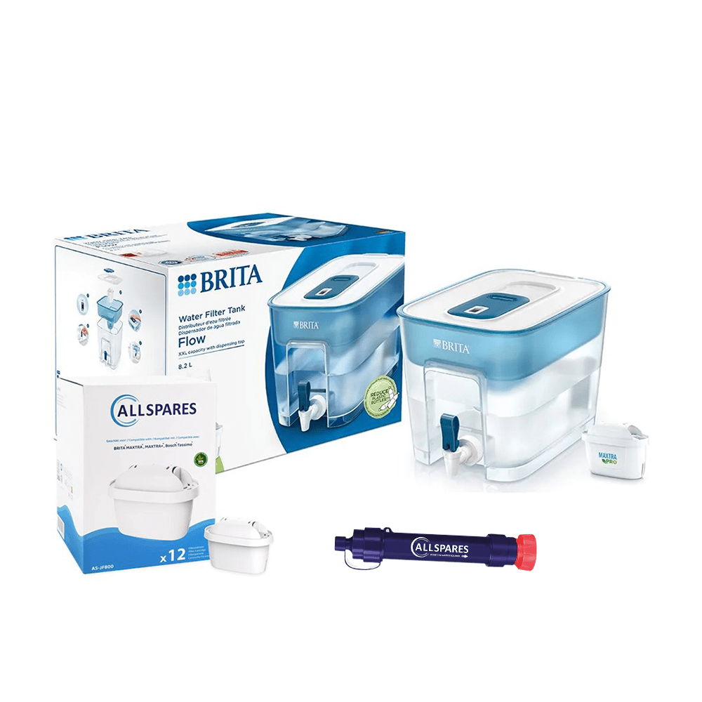 Kit de emergencia con filtro de agua mediano - Kit de preparación con filtros de agua para emergencias