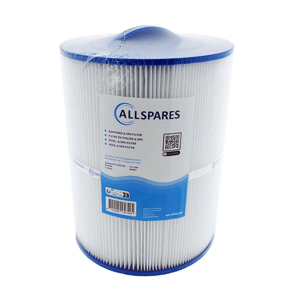 Filtro de cartucho para piscina compatible con Hayward CX400RE / PA40SF / C-8340 / FC-1295