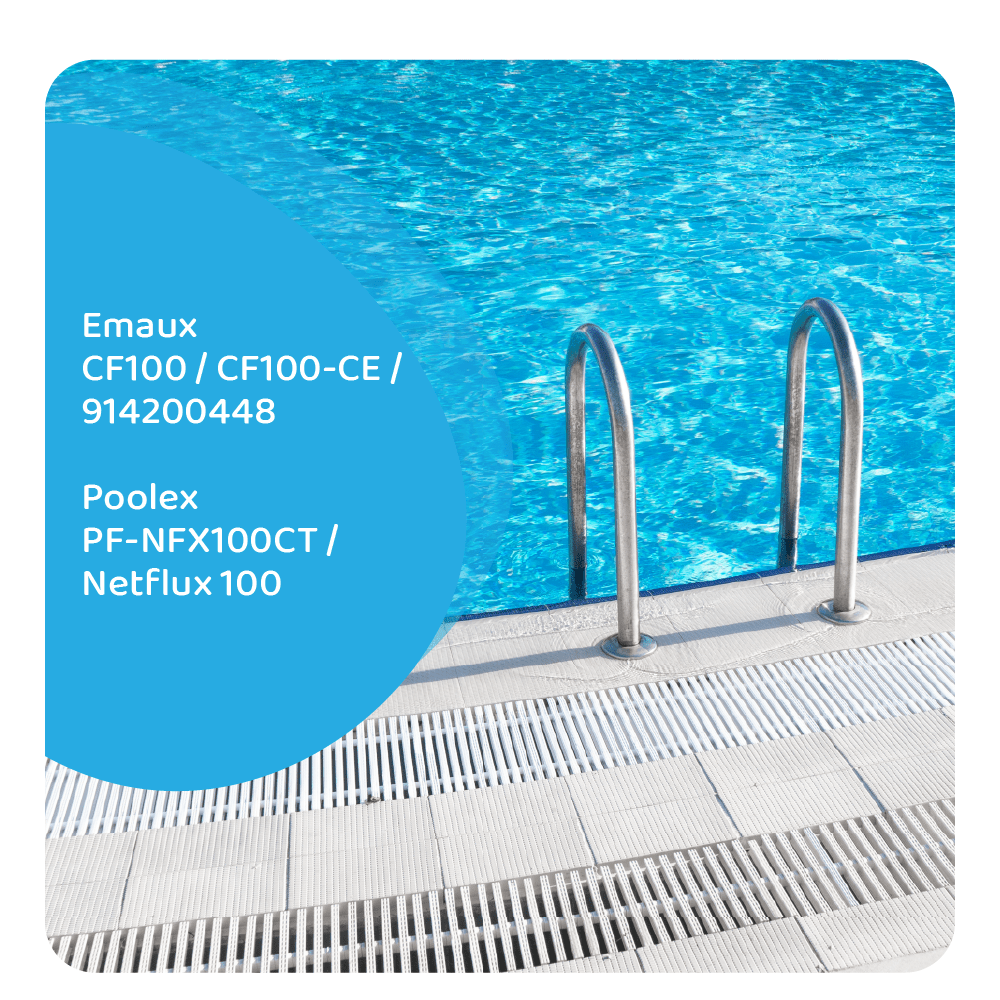 Filtro deagua piscina compatible con Poolex PF-NFX100CT / Netflux 100