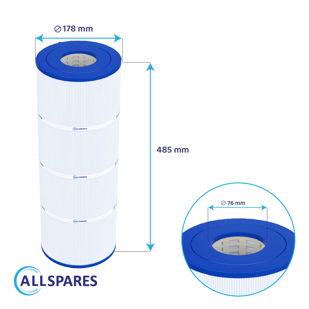 Filtro de agua piscina compatible con Hayward CX591XRE / SwimClear C7030