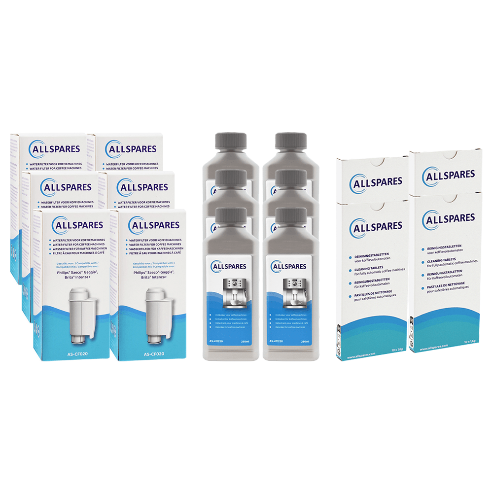 Kit de mantenimiento compatible con cafeteras Gaggia (1 año)