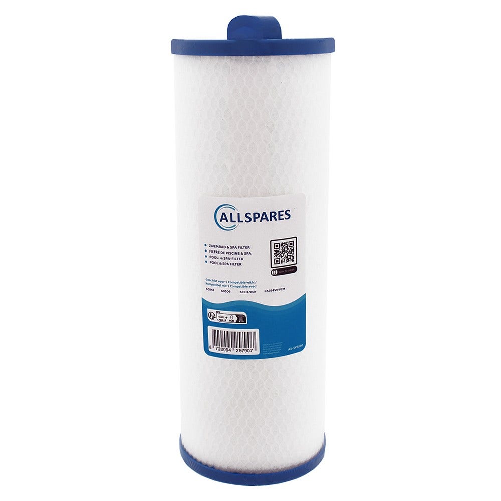 Filtro de cartucho spa compatible con SC843 / PP6541 / 4CH-949