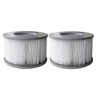 Filtro de cartucho spa compatible con (2 uds.) MSpa / SC802 / 40104 sin portafiltro