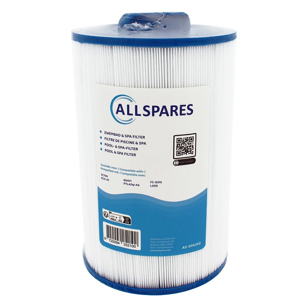 Filtro de cartucho spa compatible con Sundance 373043 / SC709 / 60471 / 6CH-47