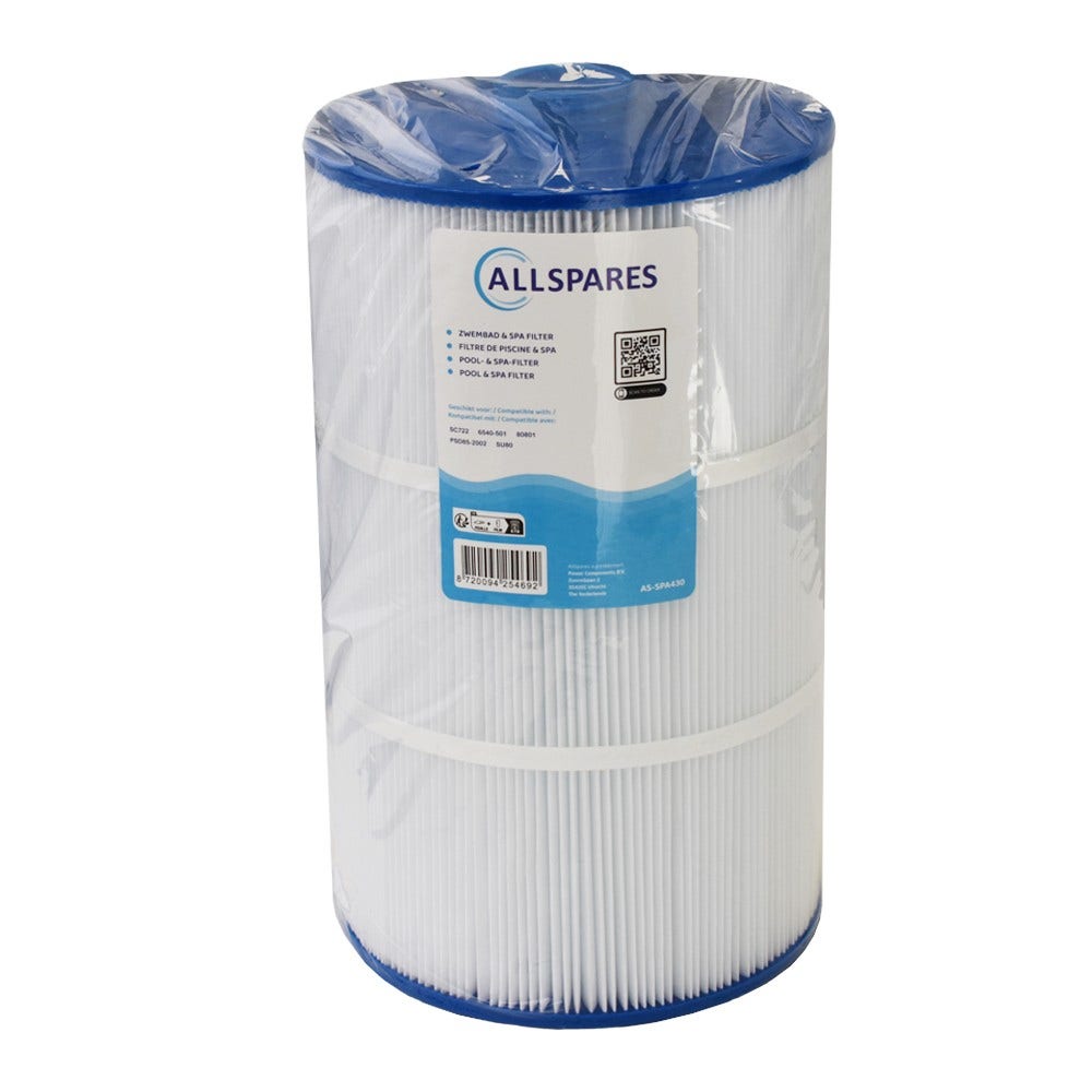 Filtro de cartucho spa compatible con Sundance 6540-501 / 80801 / SC722