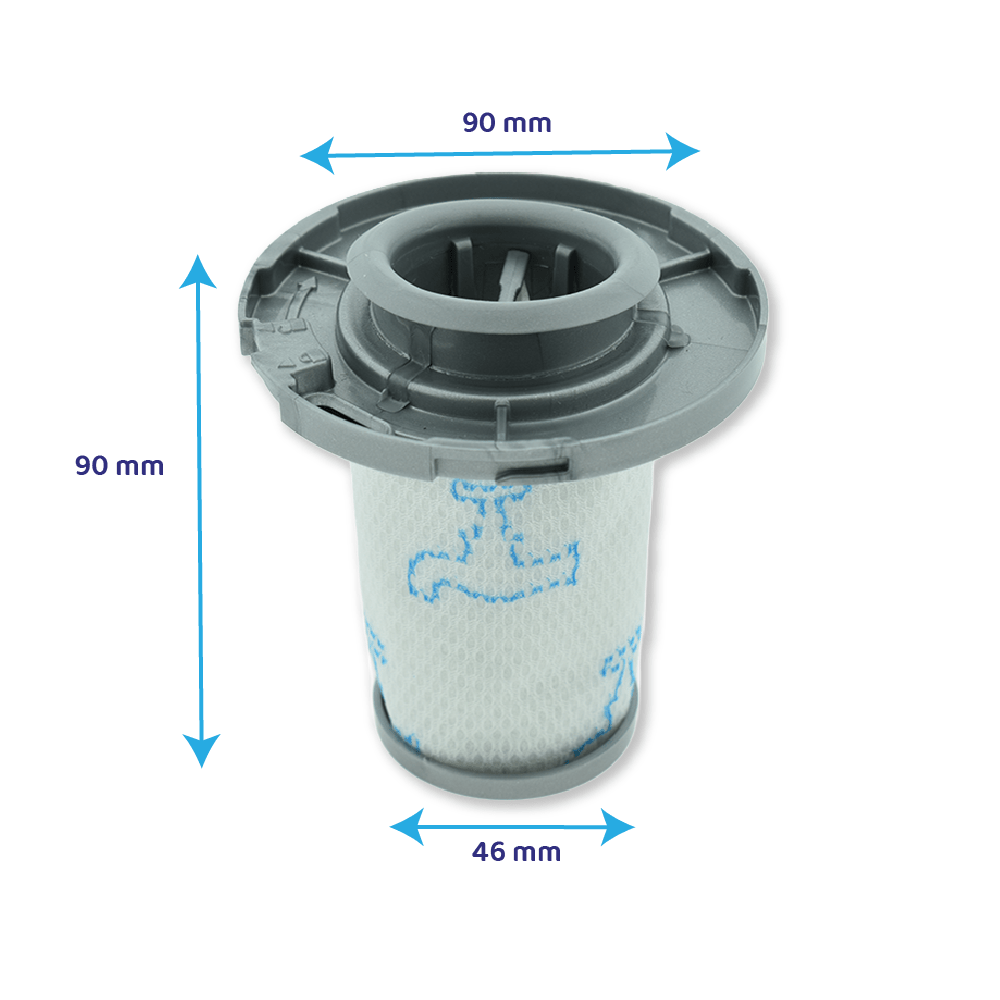 Filtro de separación compatible con Rowenta X-Force Flex / ZR009006