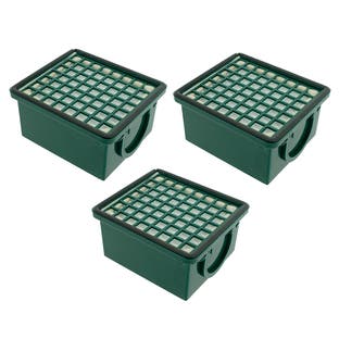 Microfiltro de Higiene para Aspiradora compatible con Vorwerk Kobold VK130 / VK131 (x3)
