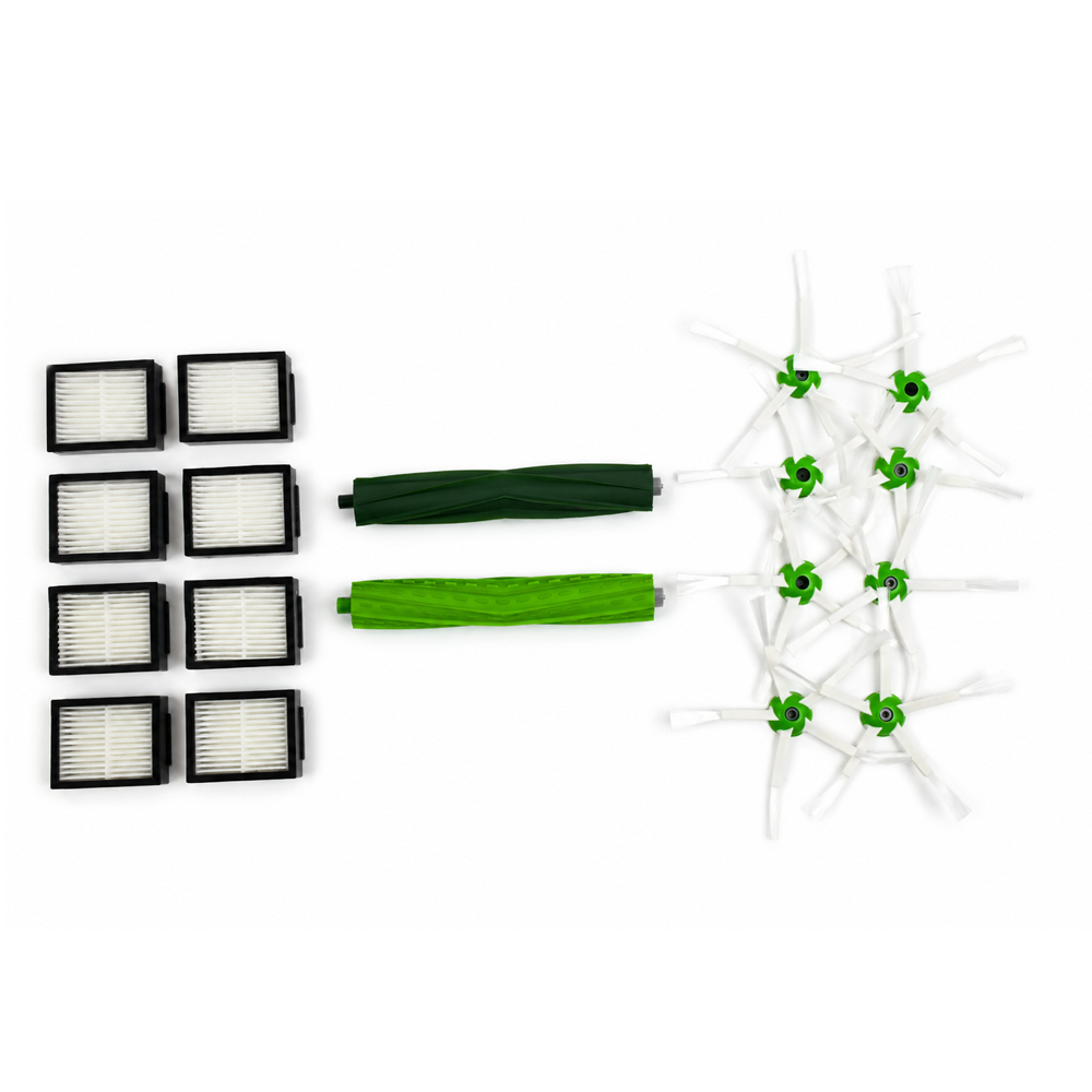 Juego de repuestos para aspiradora compatible con iRobot E5 / E6 / i7 (17 uds.)