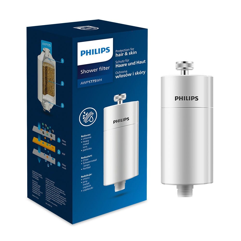 Filtro de ducha Philips Inline AWP1775 (blanco) 