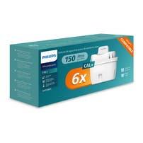 Filtro de agua Philips Softening+ pack de 6 (filtra PFAS) compatible con BRITA Maxtra+