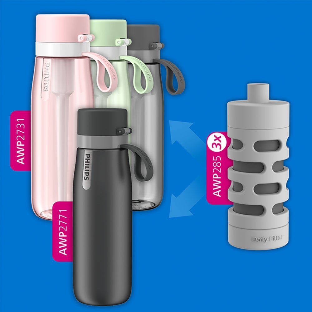 Cartucho de filtro Philips GoZero Daily (3 uds.)