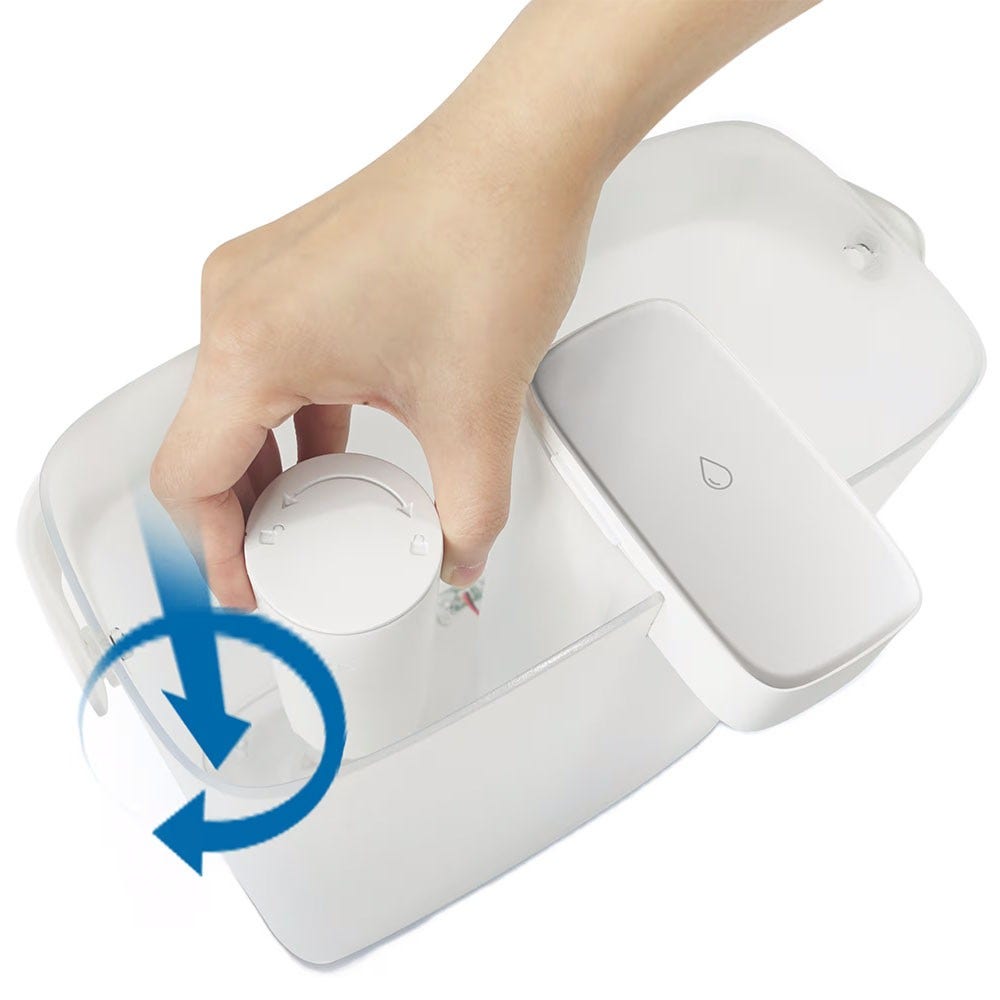 Jarra de agua filtrante Philips Micro X-Clean Instant + Filtros de agua (3 uds.)  AWP2980WH3