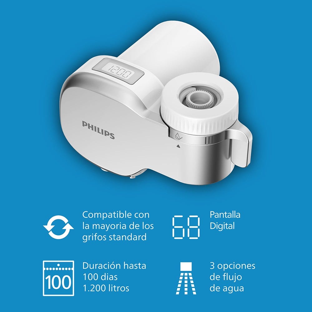 Sistema de filtración de agua Philips On-Tap AWP3756P1 incl. filtro X-Guard Ultra