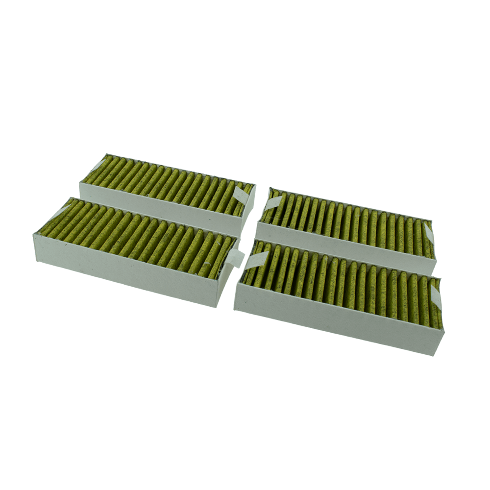 Filtro de carbono CleanAir Plus compatible con Bosch Serie 4 / Serie 6 / Serie 8 (x4)