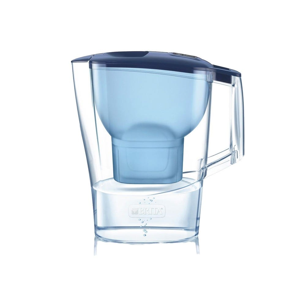 Jarra filtrante azul BRITA Aluna 2.4L + 7 filtros MAXTRA PRO (filtra PFAS)