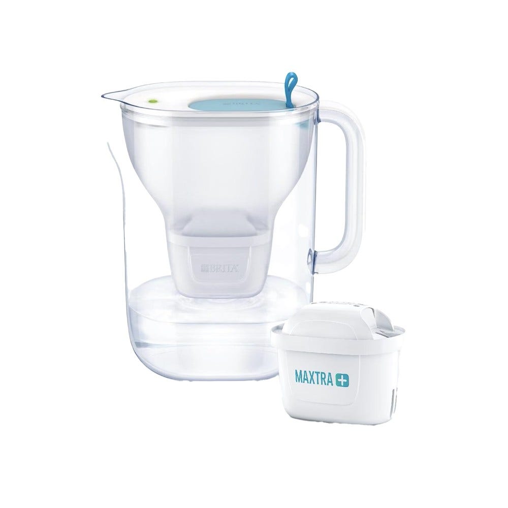 Jarra filtrante BRITA Style 2.4L + filtro de agua MAXTRA PRO 1051124 (filtra PFAS)