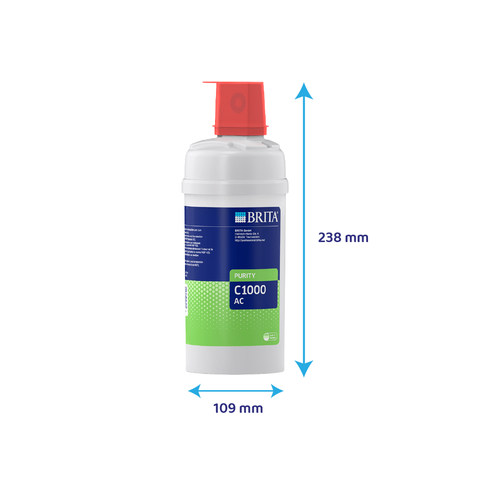 Filtro de agua BRITA PURITY C 1000 AC (filtra PFAS)