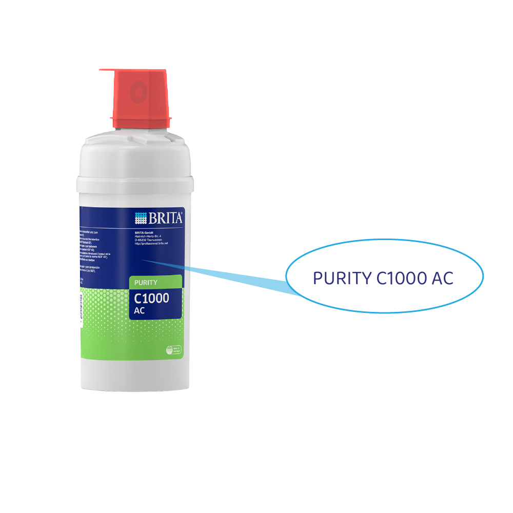 Filtro de agua BRITA PURITY C 1000 AC (filtra PFAS)