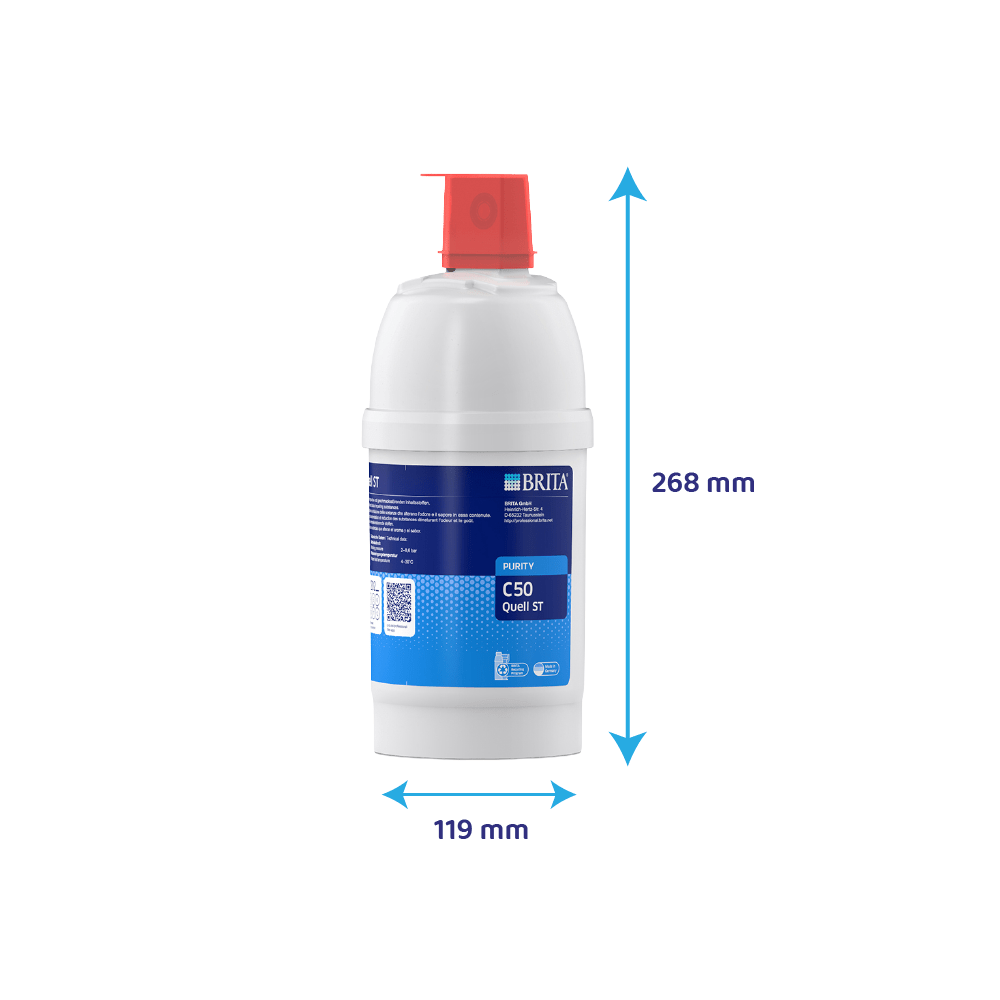Filtro de agua BRITA PURITY C50 Quell ST