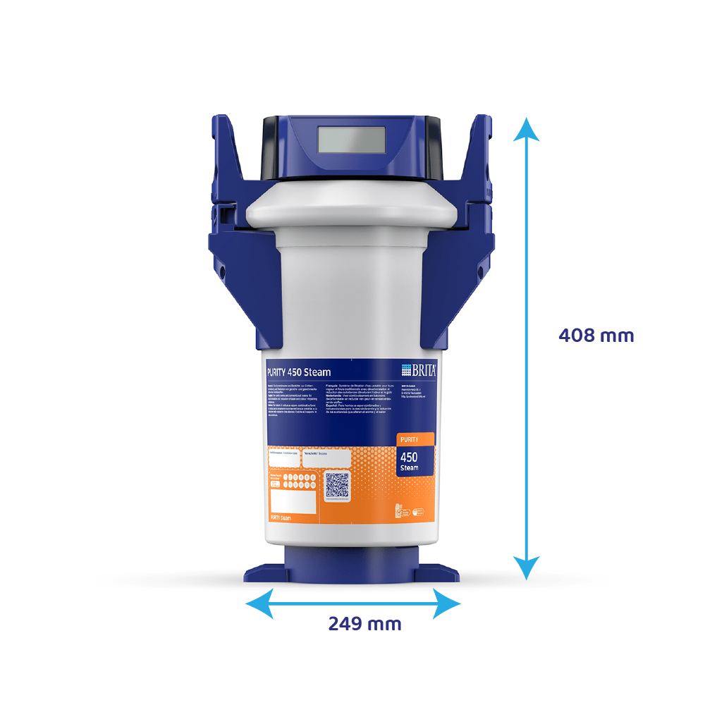 Sistema de filtración de vapor BRITA PURITY Steam 450 (con MAE)