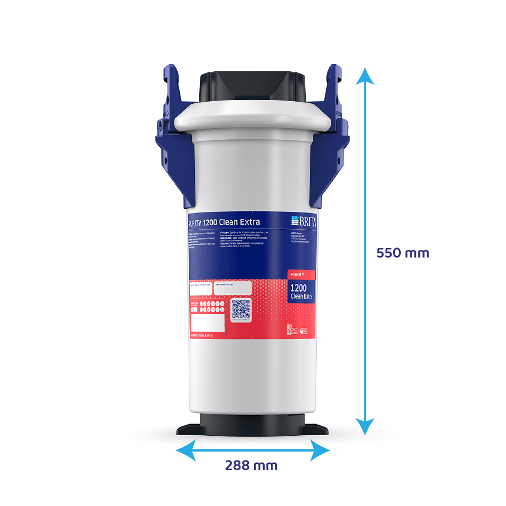 Sistema de filtración BRITA PURITY Clean Extra 1200