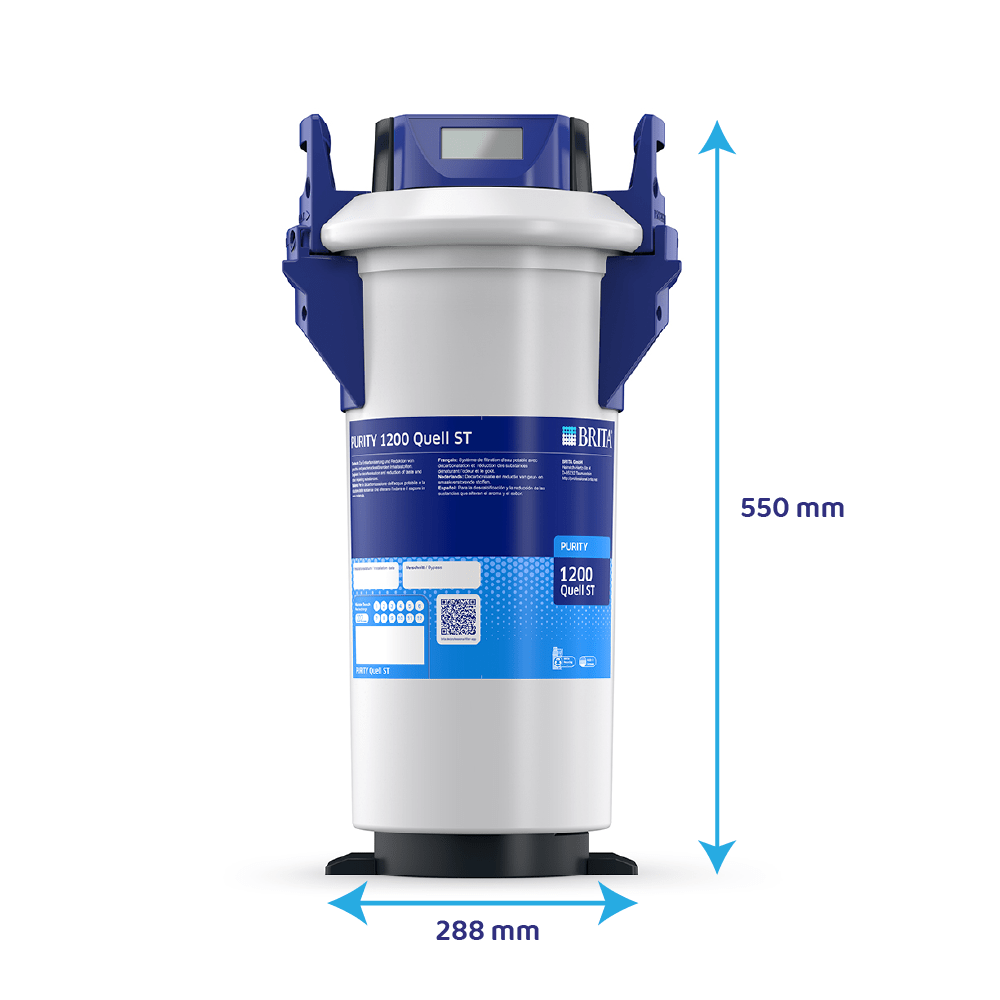 Sistema de filtración BRITA PURITY 1200 Quell ST  (con MAE)