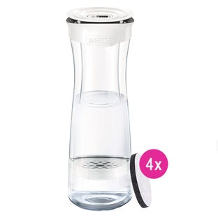 BRITA Jarra de agua con filtro Fill&Serve Mind + 4 Microdiscos de filtro (filtra PFAS)
