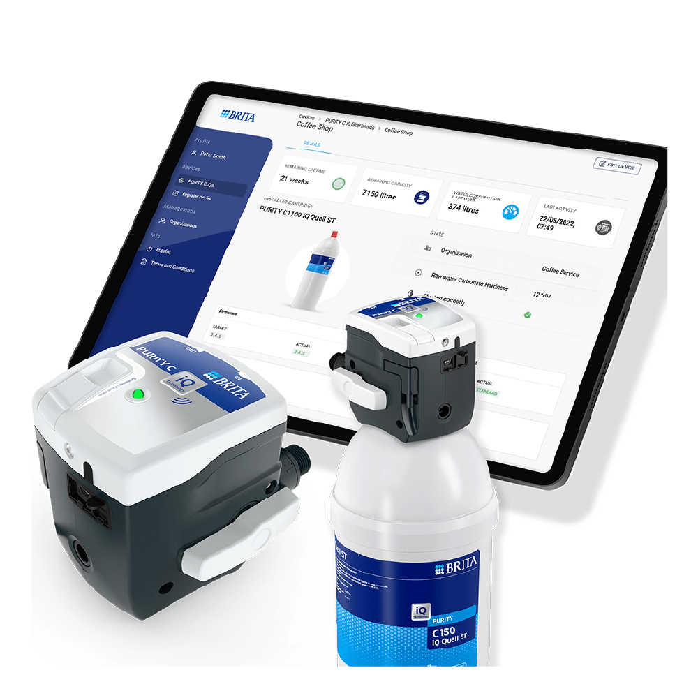 Cartucho filtrante BRITA PURITY C300 iQ Finest compatible con cabezal de filtro iQ