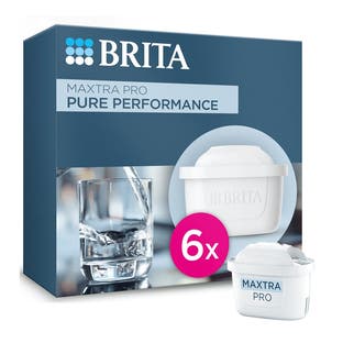 Filtro de agua BRITA MAXTRA PRO PURE PERFORMANCE (x6) filtra PFAS