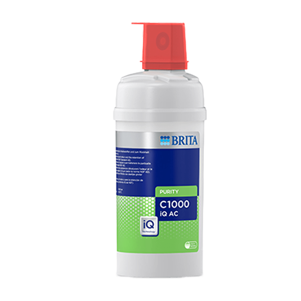Cartucho filtrante BRITA PURITY C1000 iQ AC compatible con cabezal de filtro iQ (filtra PFAS)