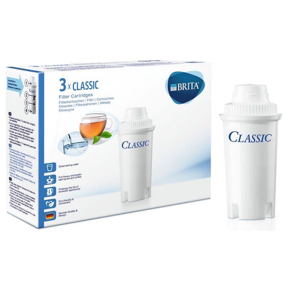 Filtro de agua BRITA CLASSIC (x3)