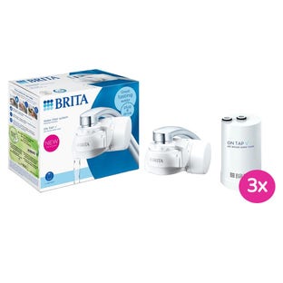 Sistema de filtración BRITA ON TAP V >60 micras + Filtro (x3)