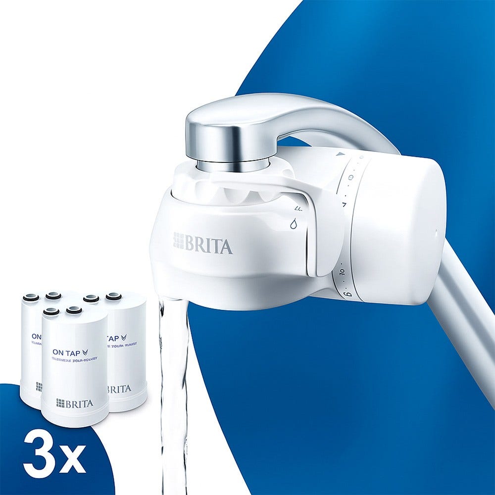 Sistema de filtración BRITA ON TAP V >60 micras + Filtro (x3)