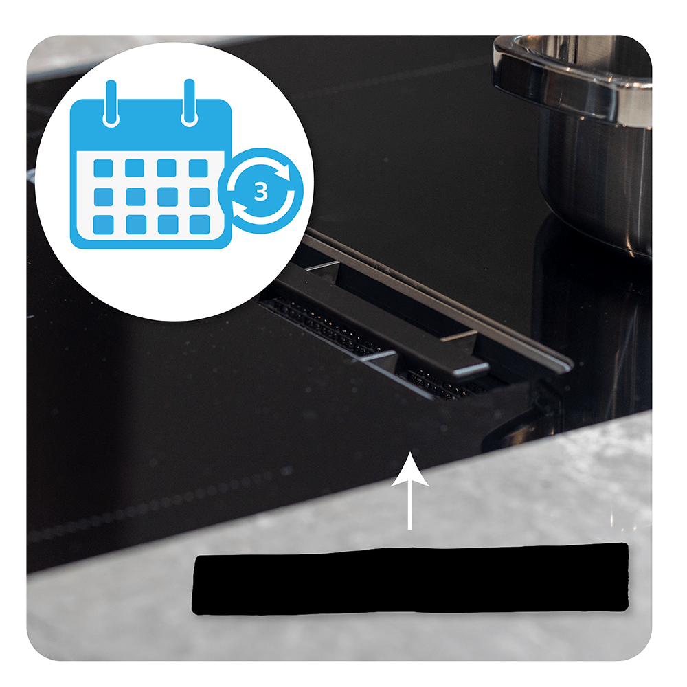 Filtro de carbono regenerable 693x77mm compatible con Ikea FÖRDELAKTIG 504.494.03 / 905.348.52