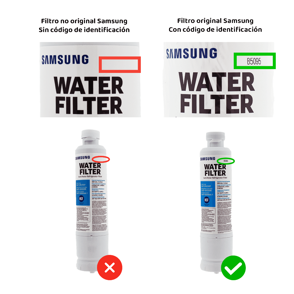 Filtro de agua Original Samsung HAF-CIN/EXP / DA29-00020B