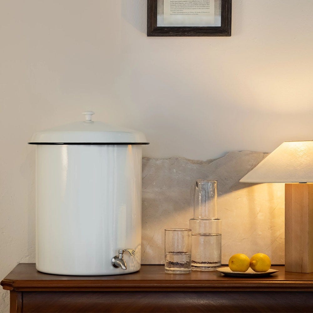 Filtro de agua Ecofiltro blanco 20L (también filtra los PFAS)