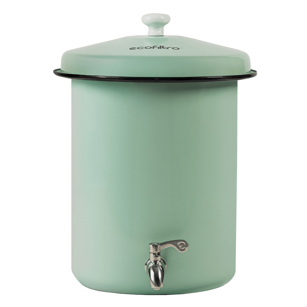 Kit de inicio Ecofiltro 5L Verde menta - 4 años de uso