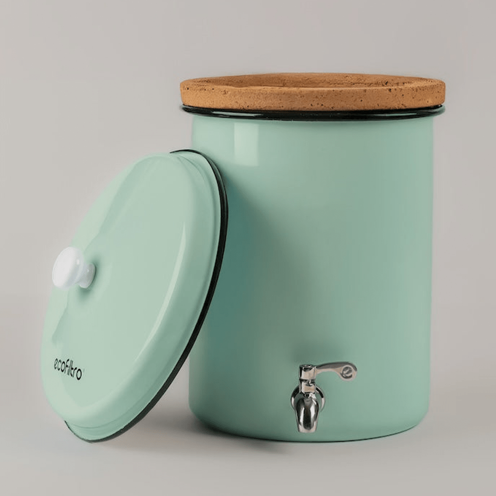 Set completo Ecofiltro 5L Verde menta (filtra PFAS)