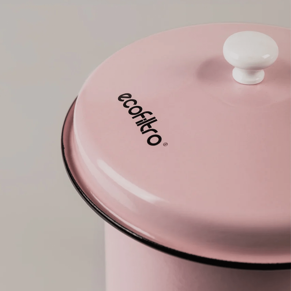 Filtro de agua Ecofiltro rosa bebé 5L (también filtra PFAS)